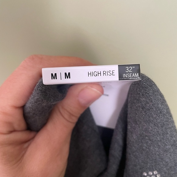 NWT PINK Victoria's Secret Gray Flare Leggings Sz Med - Picture 7 of 8